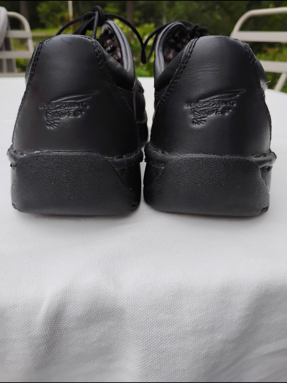 Red Wing Shoes Men's Black Leather Work Shoe - Red Wing
